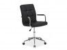 FOTEL OBROTOWY Q-022 CZARNY