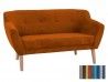 SOFA BERGEN 2 TAPICERKA 1610 (POMARAŃCZOWY)