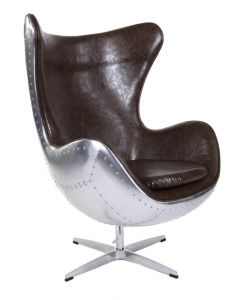 Fotel Jajo insp. Egg PU