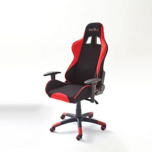 mcRACER fotel biurowy - czarny || czerwony