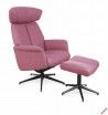 VIVALDI recliner ciemny róż