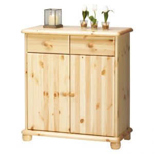 MAX komoda 2+2 sosna naturalna - lite drewno