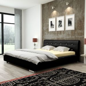 Łóżko tapicerowane 120 cm Victoria - 120 cm