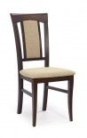 Krzesło KONRAD ciemny orzech / tap: Torent Beige (1p2szt)
