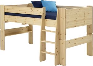 Łóżko piętrowe niskie Steens for kids - sosna lakierowana