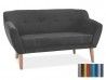 SOFA BERGEN 2 TAPICERKA 1618 (CIEMNY SZARY)