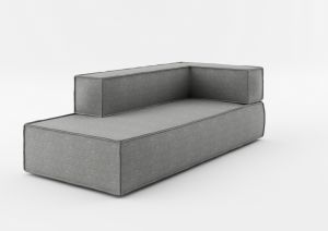Szezlong 200 krótki NOi Basic Absynth