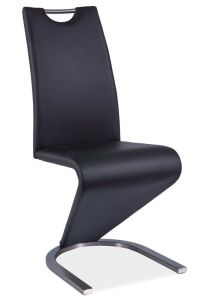 Krzesło z uchwytem na płozach H090 stal