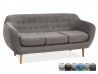 SOFA EMMA III TAPICERKA SUN 22