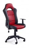 RACER 2 fotel gabinetowy czarno-czerwony