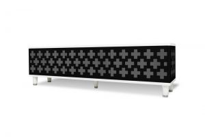 Szafka RTV CROSSY X GREY