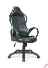 HELIX fotel gabinetowy czarno-niebieski
