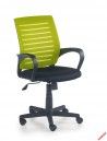 SANTANA fotel pracowniczy czarno-zielony