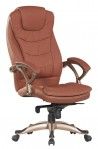 FOTEL OBROTOWY Q-065 BRĄZ