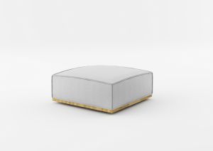 Fotel bez boków puf 90 NOi Natural Absynth