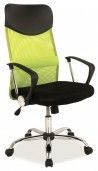 Fotel obrotowy  Q-025 Zielono/Czarny