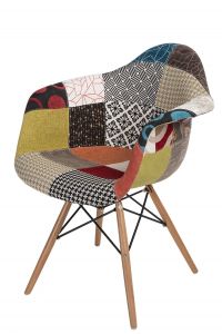 Krzesło P018W insp. DAW PatchWork