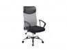 Fotel obrotowy  Q-025 Szaro/Czarny