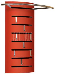 Wieszak panelowy HOME HW2 - czerwony